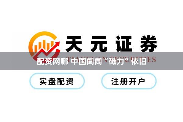配资网哪 中国阛阓“磁力”依旧